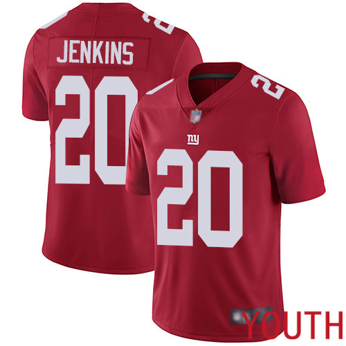 Youth New York Giants #20 Janoris Jenkins Red Limited Red Inverted Legend Football NFL Jersey->youth nfl jersey->Youth Jersey